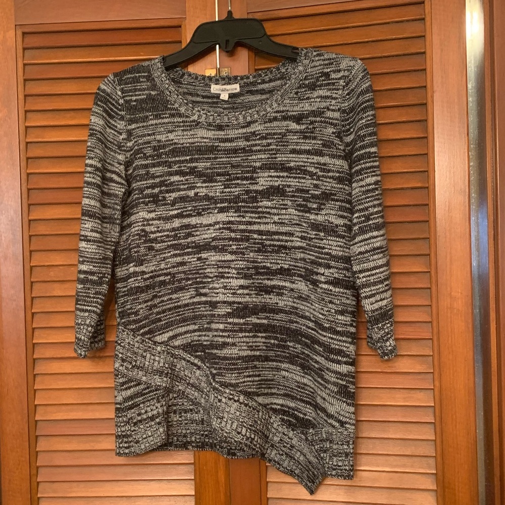 Croft & Barrow Gray Sweater